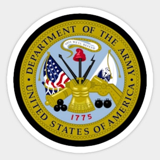 U.S. Department of the Army Emblem Sticker